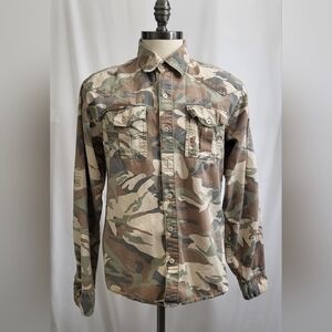 Imperious Original Fashion Brand lightweight Camo Jacket Size Large  Flaws